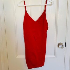 Tobi red bodycon dress
